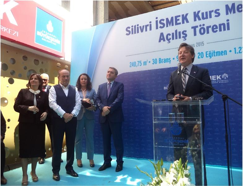 Topbaş Silivri’deydi