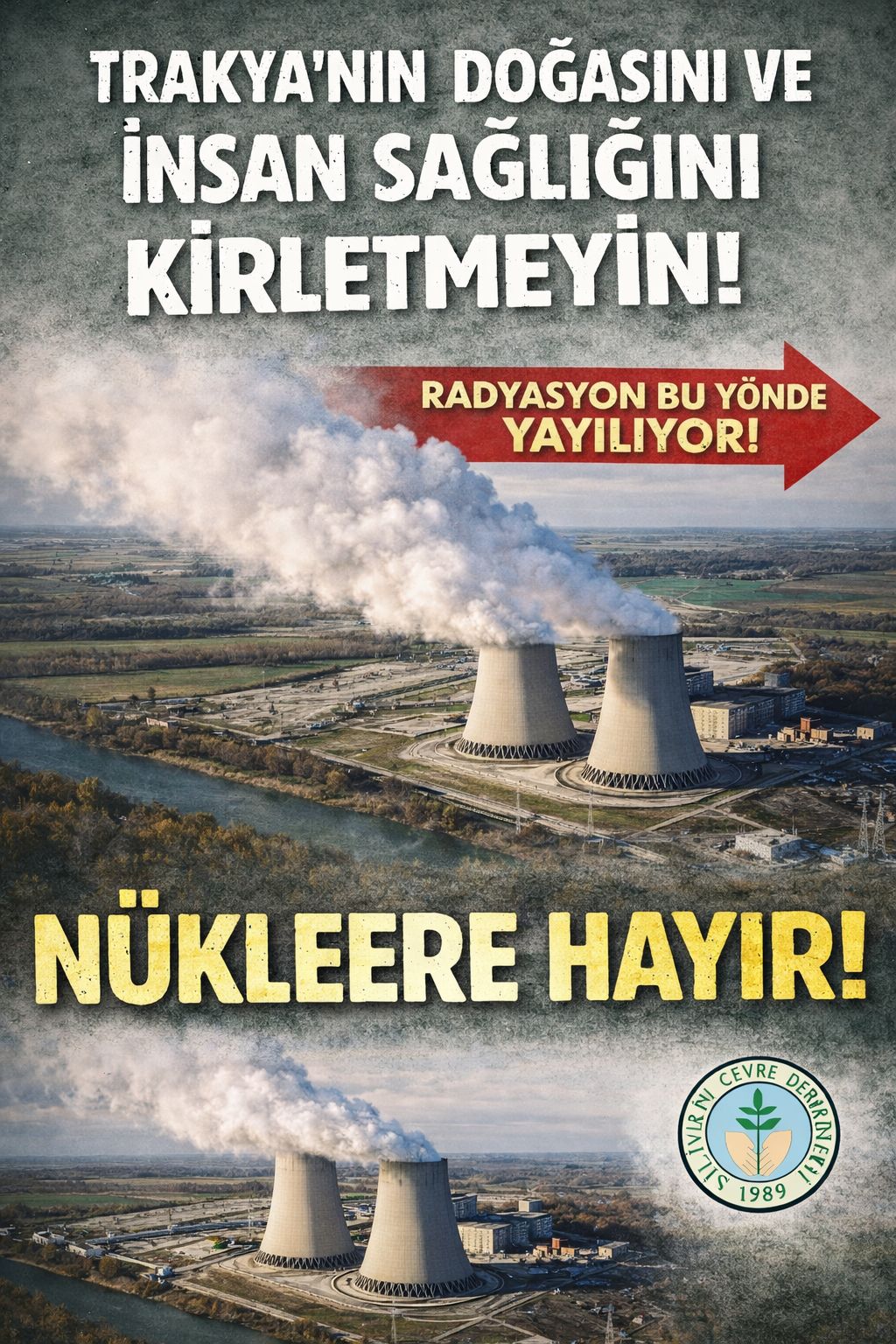 Trakya’ya Nükleer Santral İstemiyoruz