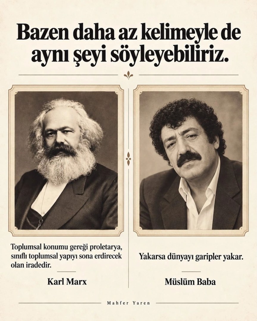 Acaba diyorum Müslümcüler Marksistlerden çok mudur?..
