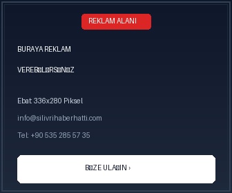 Buraya Reklam Verebilirsiniz